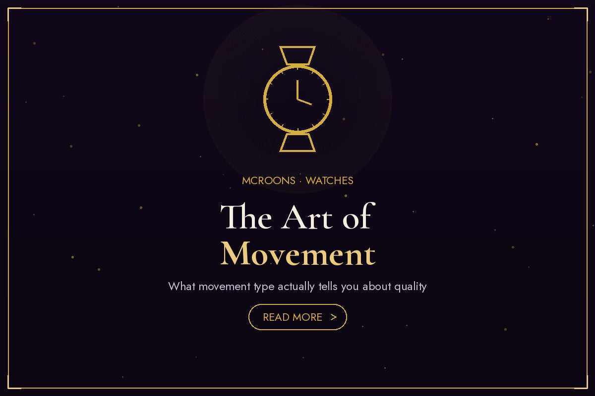 MCROONS Watches
