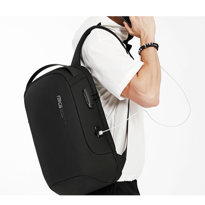 Men's Anti-Theft USB Waterproof Laptop Backpack
