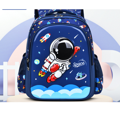 3D Lightweight Fashionable Breathable Kids' School Backpack for Primary and Kindergarten Students