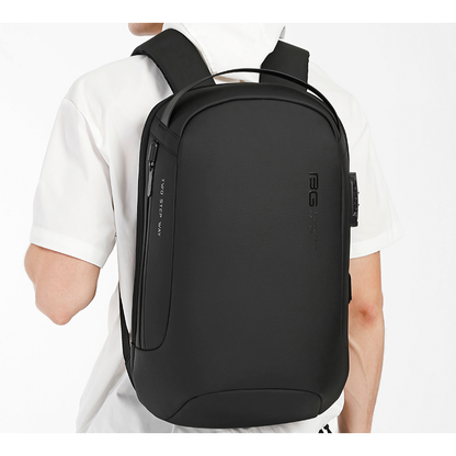Men's Anti-Theft USB Waterproof Laptop Backpack