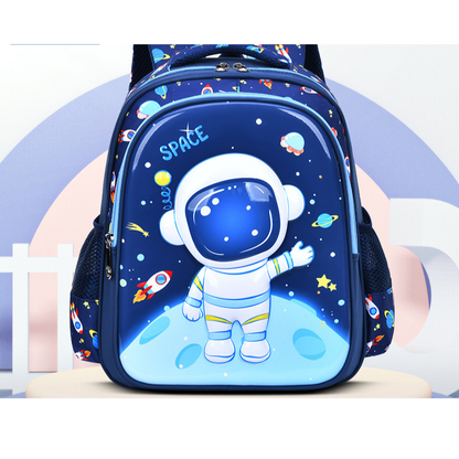 3D Lightweight Fashionable Breathable Kids' School Backpack for Primary and Kindergarten Students