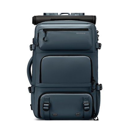 Unisex 30L Nylon Multifunction 3-Way Usage TSA Lock Detachable Shoes Compartment Travel Hiking Backpack