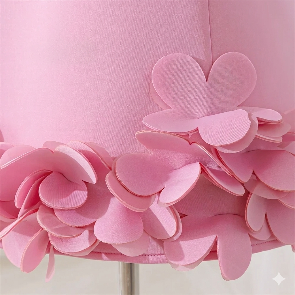 Girls Flower Birthday Party Dress