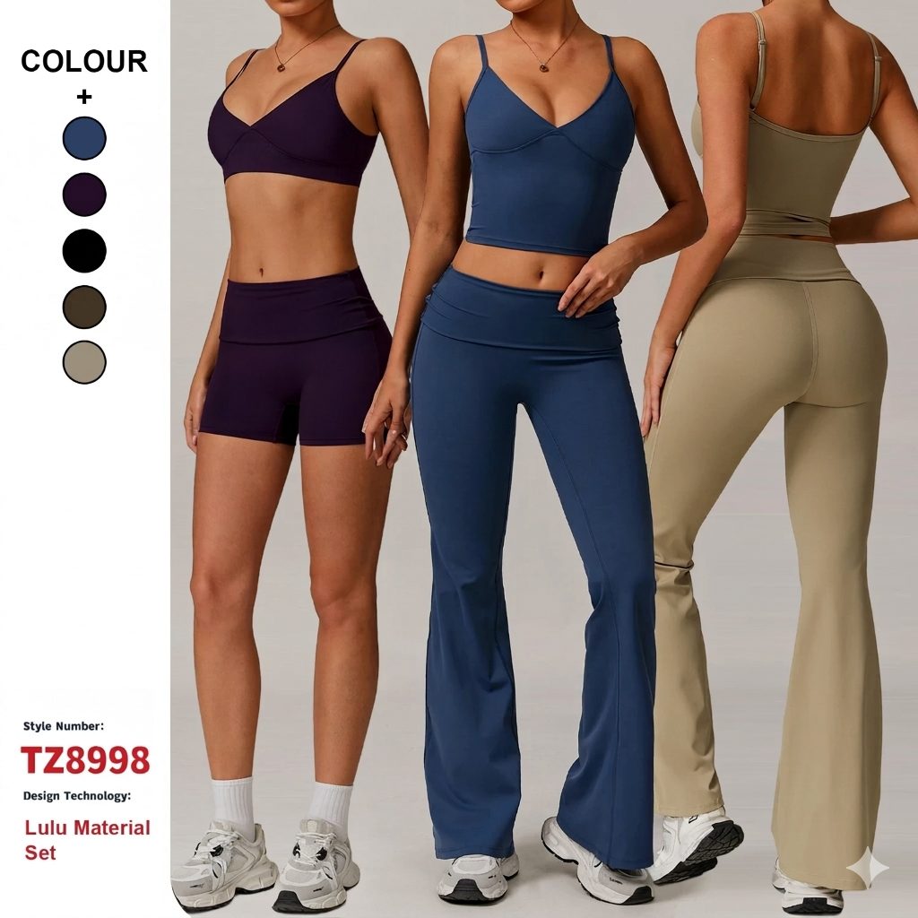 Women's Sustainable Yoga Gym Workout Set