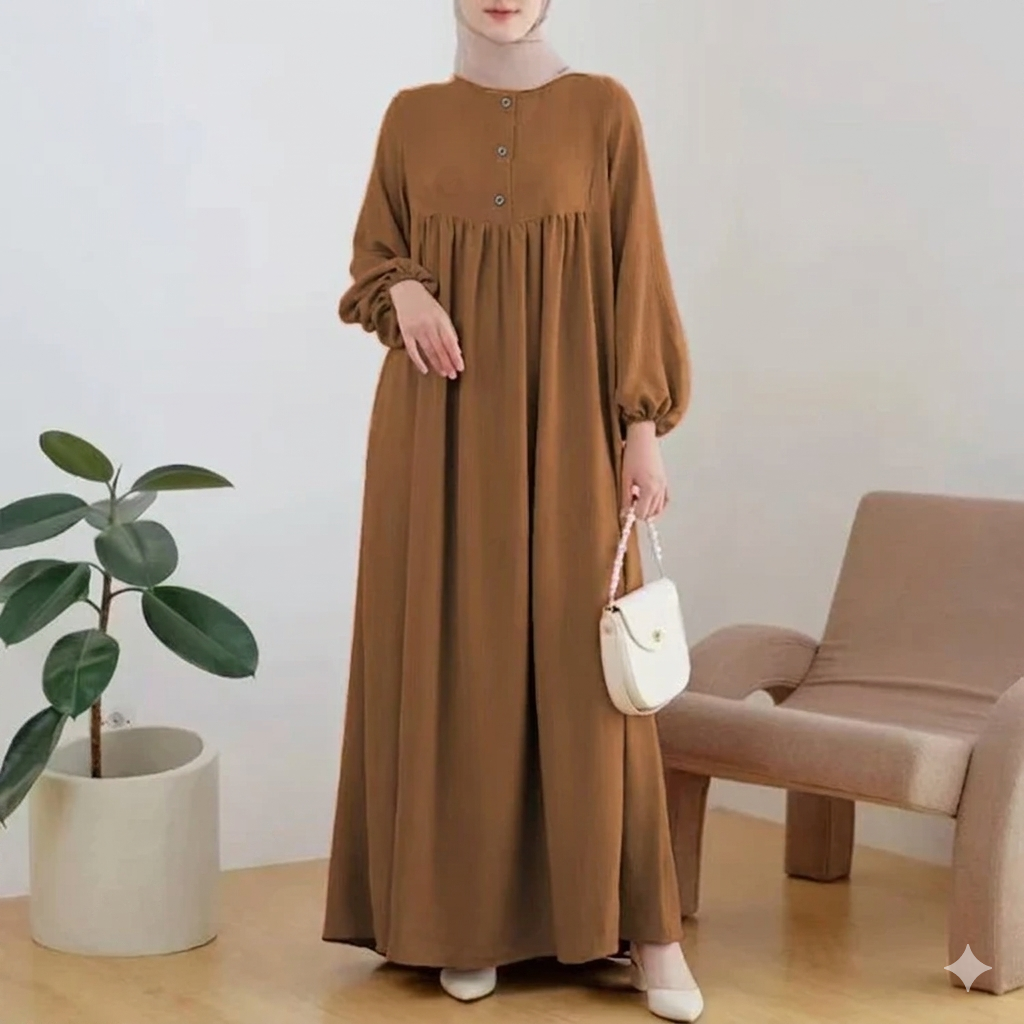 Women's One Piece Prayer Hijab Hoodie Abaya