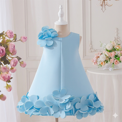 Girls Flower Birthday Party Dress