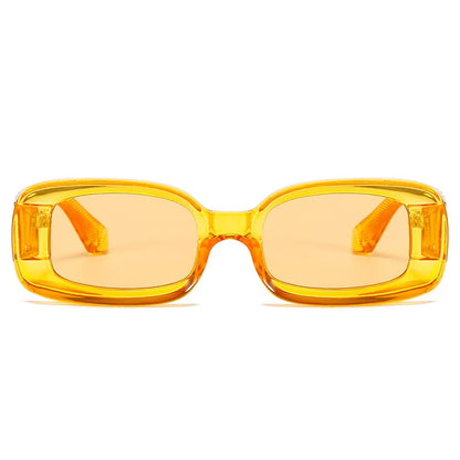 MCROONS Candy Rectangle Sunglasses — UV400, Women