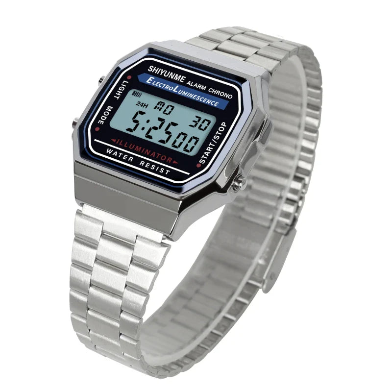 MCROONS digital sports watch side view