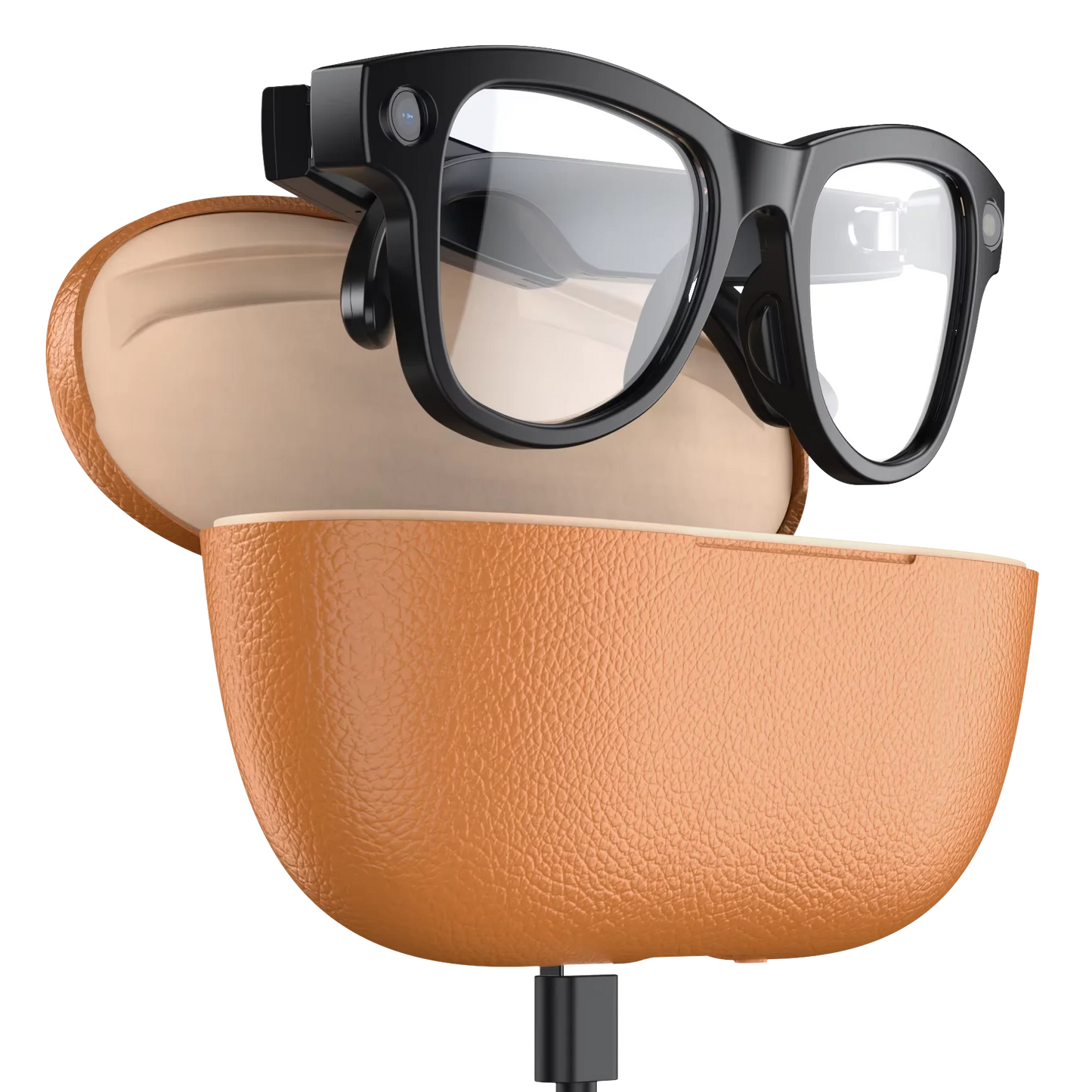 4K camera sunglasses front view