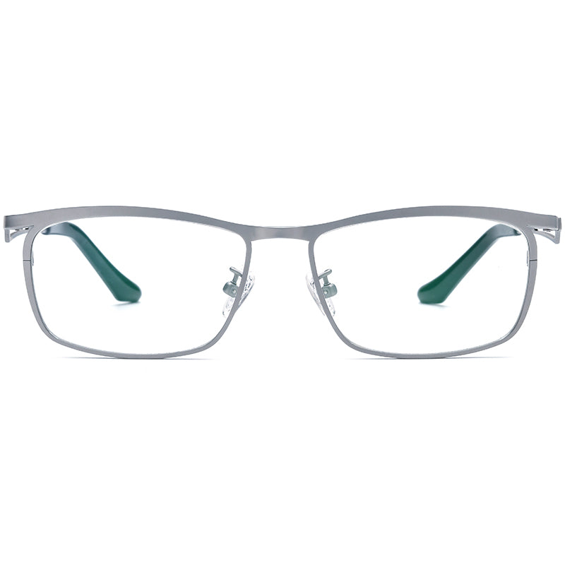 Square Titanium Optical Glasses Frame Japanese Style - MCROONS - front view