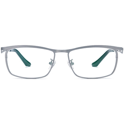 Square Titanium Optical Glasses Frame Japanese Style - MCROONS - front view