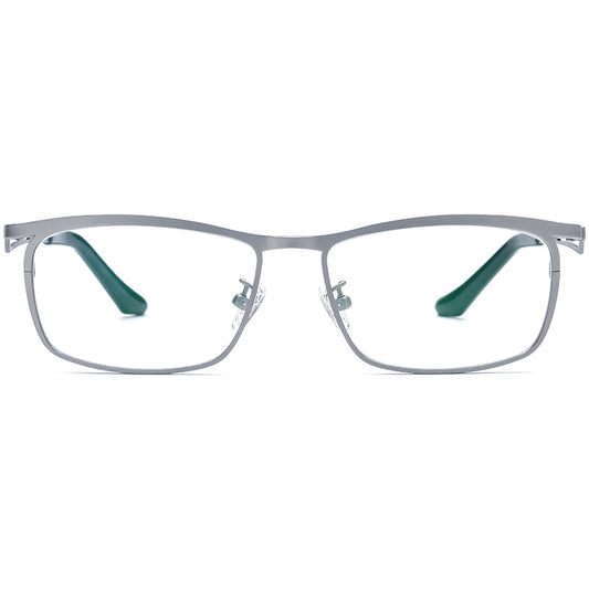 Square Titanium Optical Glasses Frame Japanese Style - MCROONS - front view