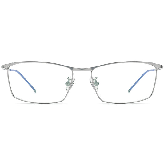 Square Titanium Optical Glasses Frame - MCROONS - side view