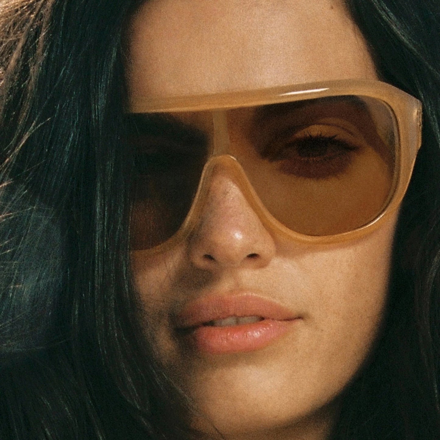 MCROONS retro sunglasses acetate temple detail