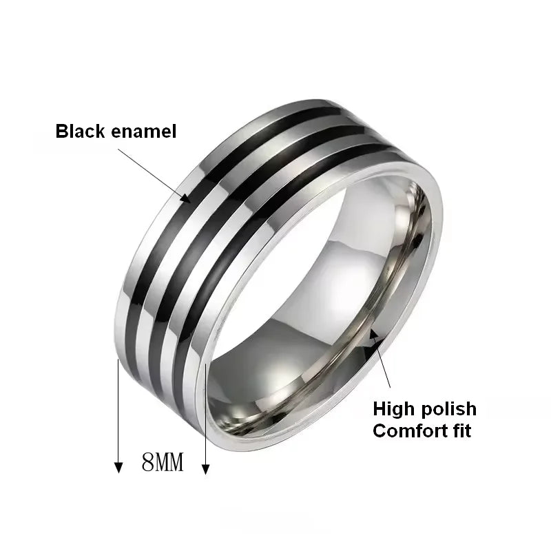 MCROONS gold-tone 8mm ring close-up