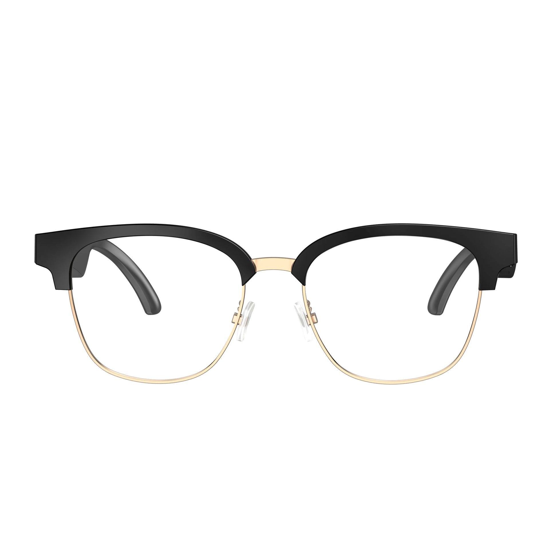 Gold frame clear lenses