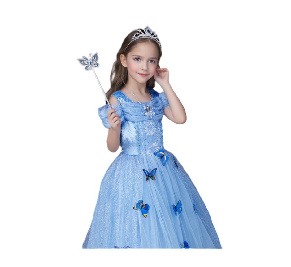 Little Fairy Princess Girls Kids Halloween Costume Dress