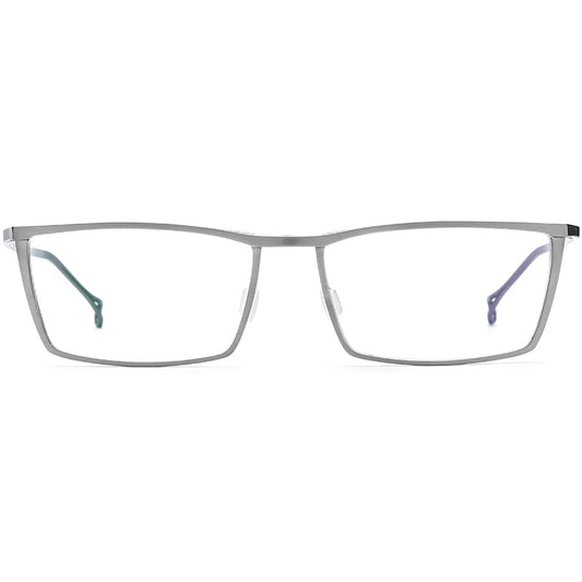 Square Titanium Optical Glasses Frame Ultralight - MCROONS - front view