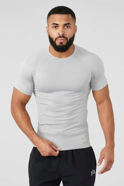 MCROONS men's workout T-shirt product view