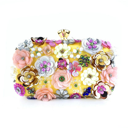 MCROONS sequin evening clutch bag colour option