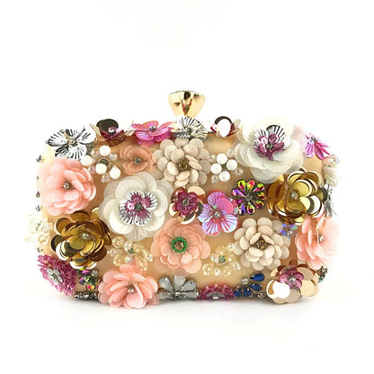 MCROONS handmade evening bag detail view