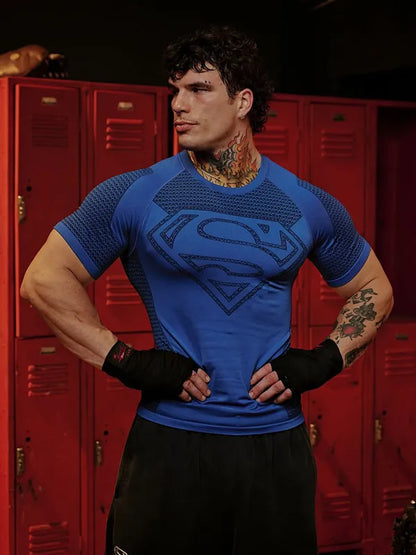 MCROONS muscle-fit gym T-shirt detail