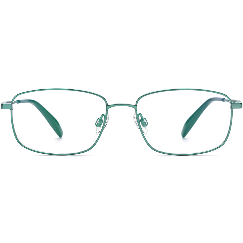 Pure Titanium Square Optical Glasses Frame - MCROONS - front view
