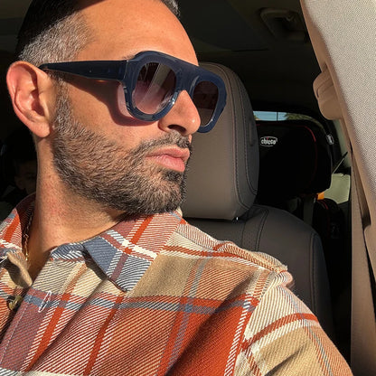 MCROONS Candy Oval Acetate Sunglasses — UV400 CR39 Lens, Unisex
