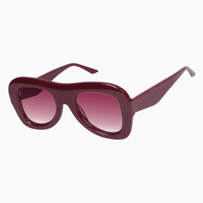 MCROONS Oversized Square Acetate Sunglasses, Polarized UV400, Unisex