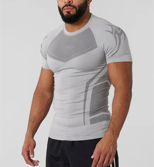 MCROONS 180GSM workout T-shirt detail