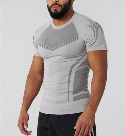 MCROONS 180GSM workout T-shirt detail