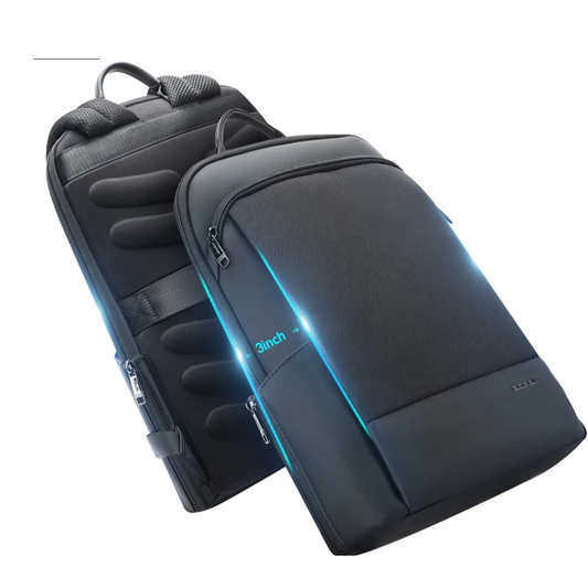 Unisex USB Charging Anti-Theft Laptop Backpack