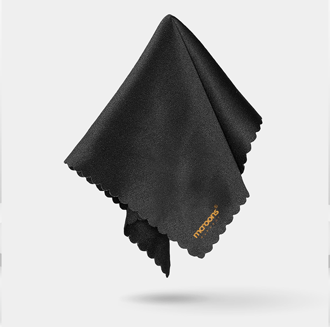 Glasses Care Kit: Folding Case, Cleaning Cloth, Pouch, Drawer Box, & Screwdriver - MCROONS.COM