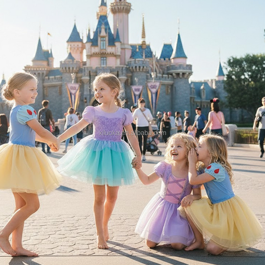Girls Multi-Layer Tulle Princess Dress