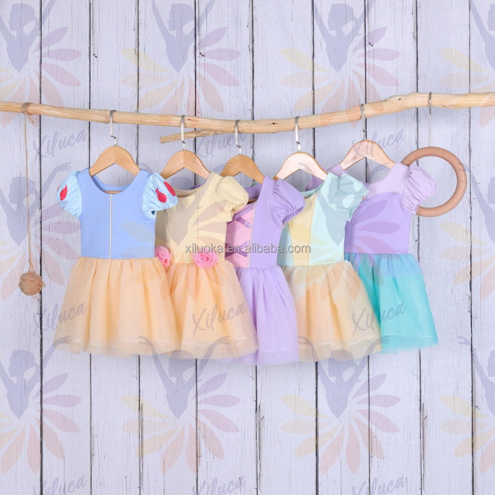 Girls Multi-Layer Tulle Princess Dress