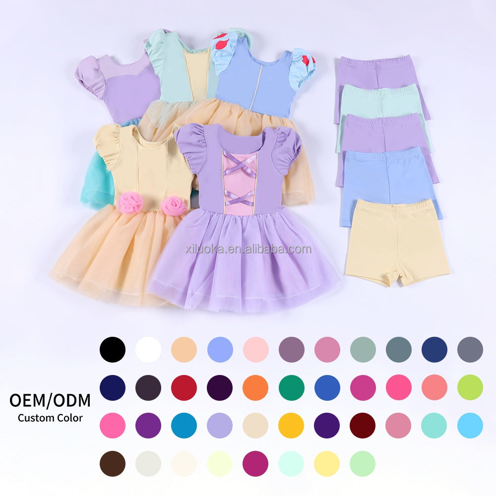 Girls Multi-Layer Tulle Princess Dress