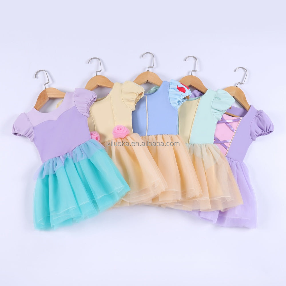 Girls Multi-Layer Tulle Princess Dress
