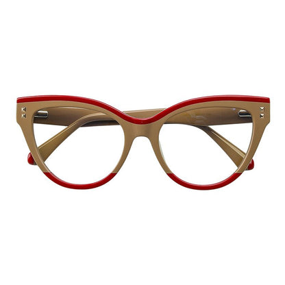MCROONS Luxury Cat-Eye Glasses frame and lens detail
