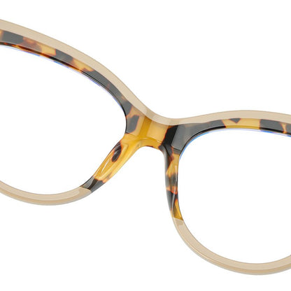 MCROONS Luxury Cat-Eye Glasses front frame view