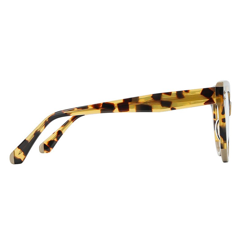 MCROONS Luxury Cat-Eye Glasses optical frame close-up