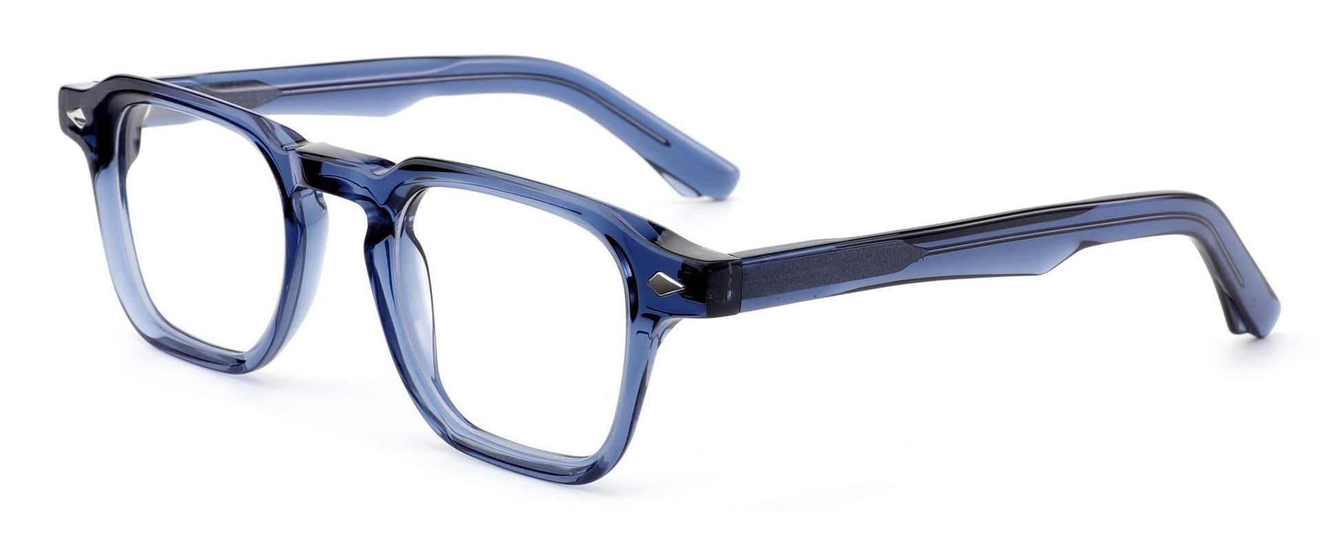 MCROONS Bold Square Glasses side view