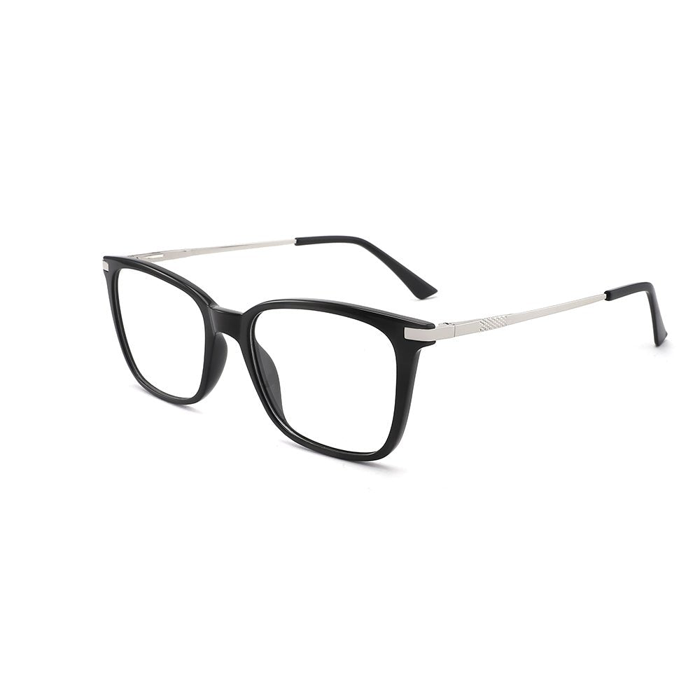 MCROONS Bold Square Glasses frame detail