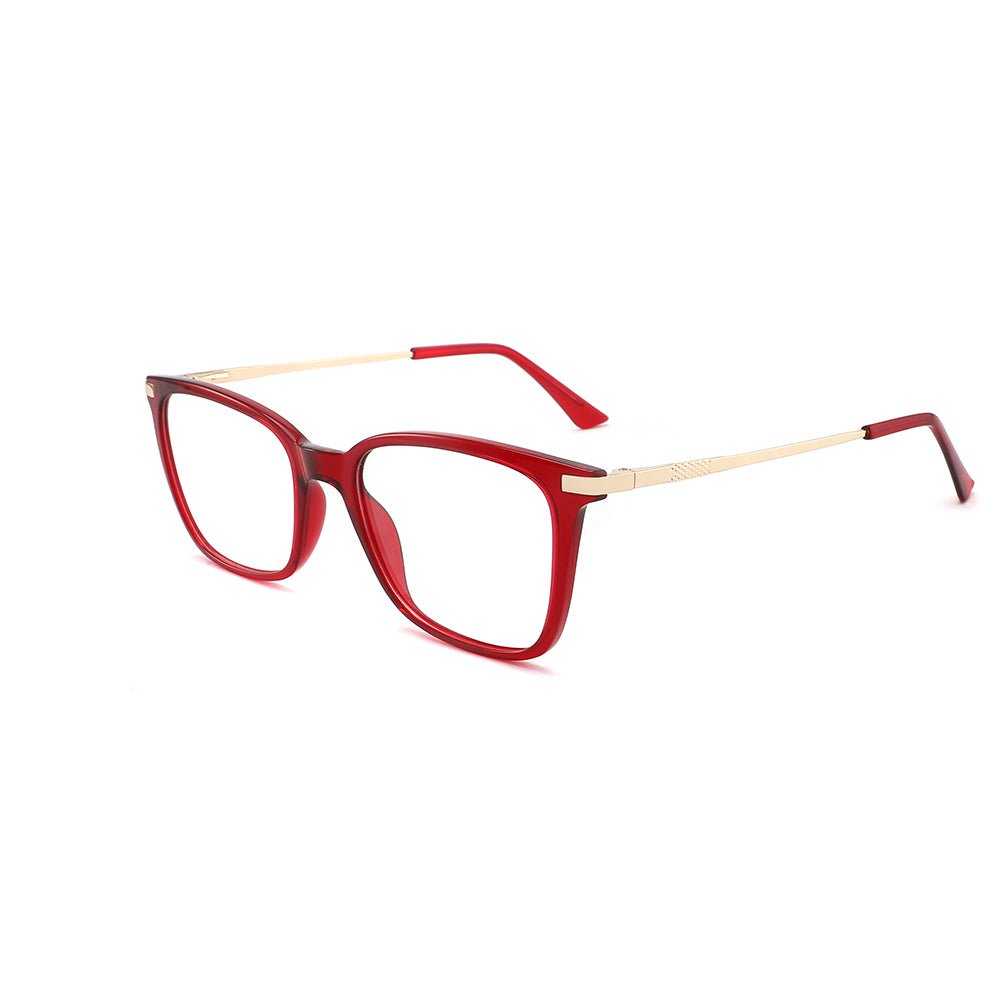 MCROONS Bold Square Glasses side view