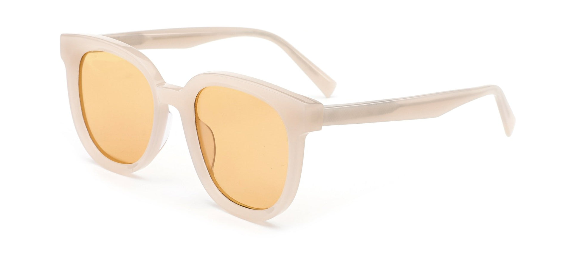 MCROONS Retro Cat-Eye Polarised Sunglasses lens detail