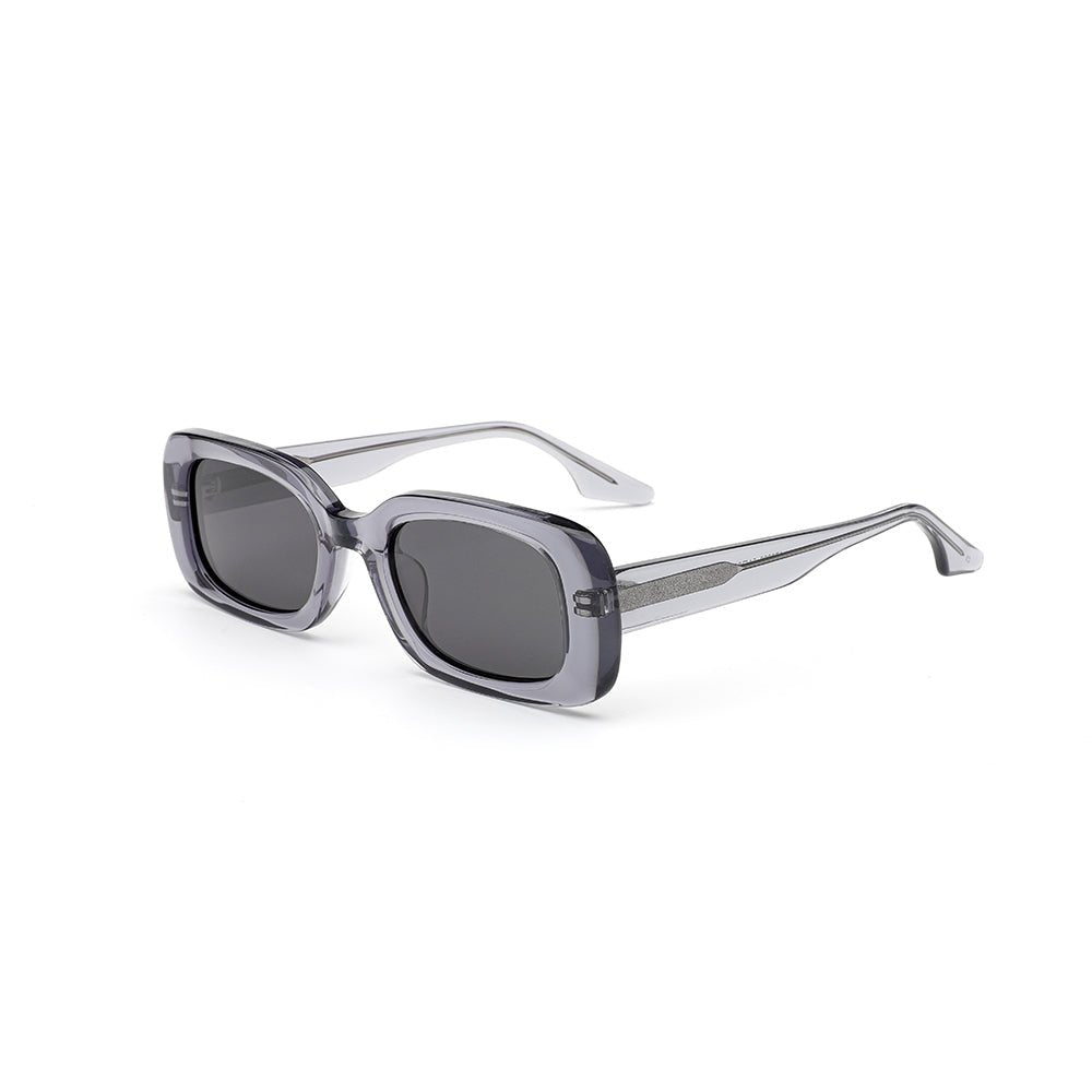 MCROONS Bold Rectangle Retro Sunglasses product view