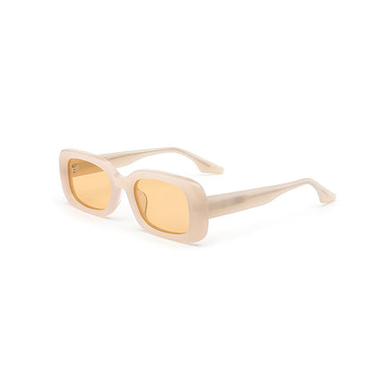 MCROONS Bold Rectangle Retro Sunglasses women's frames