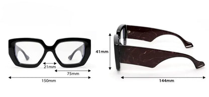MCROONS classic oval unisex glasses product view