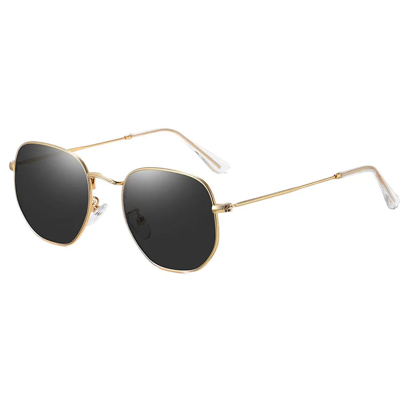 MCROONS Polygon Retro sunglasses - black variant
