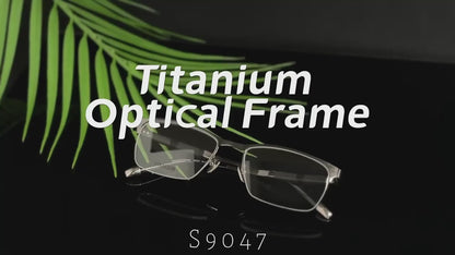 MCROONS Premium Titanium Optical Glasses — Lightweight Frames | Unisex | Black, Grey, Brown, Gold and Silver