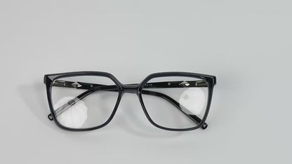 MCROONS Premium Acetate Glasses: Comfortable, Durable Unisex Frames – Black, Grey, Maroon, Pink and Navy